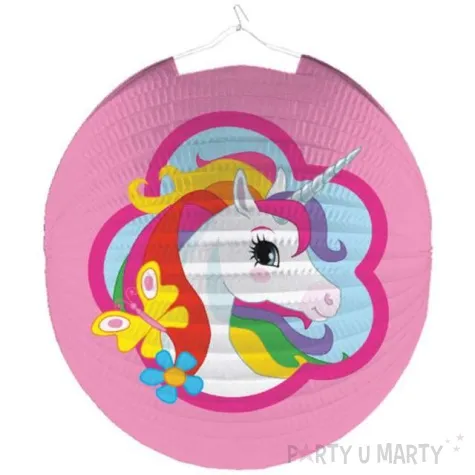 lampion papierowy jednorozec amscan 25 cm