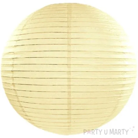 lampion papierowy kremowy 65 cm