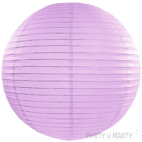 lampion papierowy lawenda 45 cm