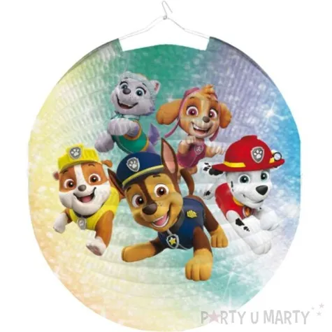 lampion papierowy paw patrol mix amscan 25 cm