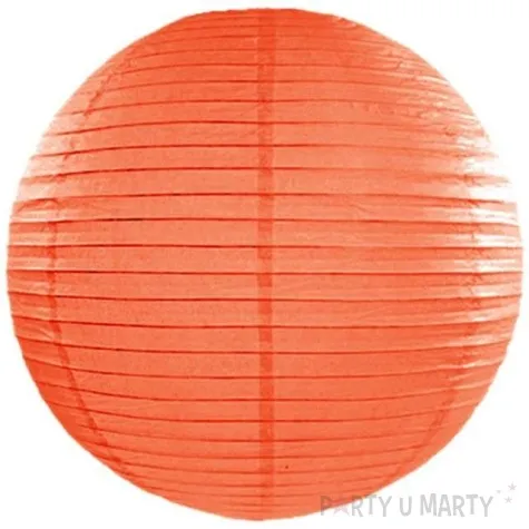 lampion papierowy pomaranczowy 45 cm