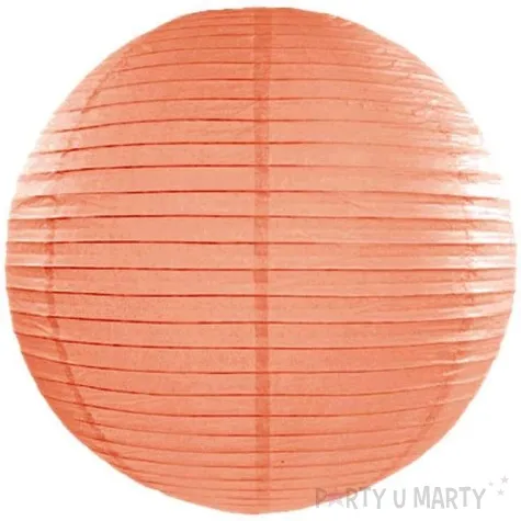 lampion papierowy pomaranczowy jasny 45 cm