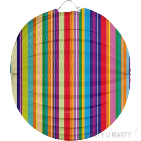 lampion papierowy round mix folat 22 cm