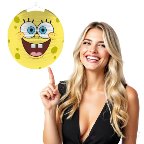 lampion papierowy spongebob amscan 25 cm