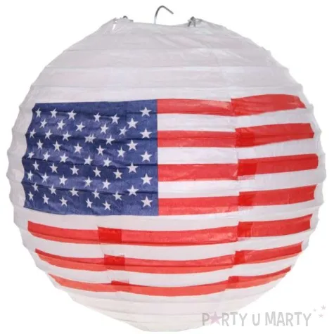 lampion papierowy usa party santex 20 cm