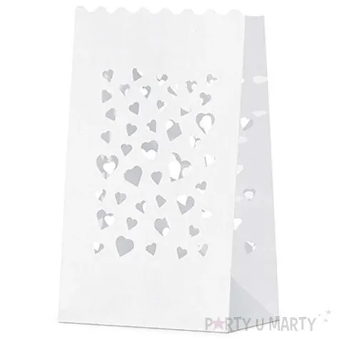 lampion torebki na swiece 11 5x7x19 cm 10 szt 1op