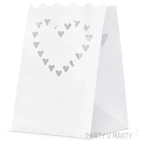 lampion torebki na swiece 11x11x16 cm 10 szt 1op