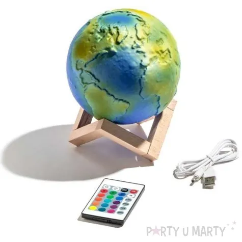 lampka 3d kula ziemska 16kol gadgetmaster