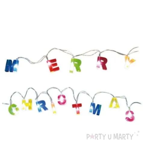 lampki led merry christmas mix ootb 180 cm