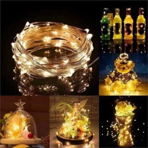 lampki micro led miedziane 1 9 m partydeco