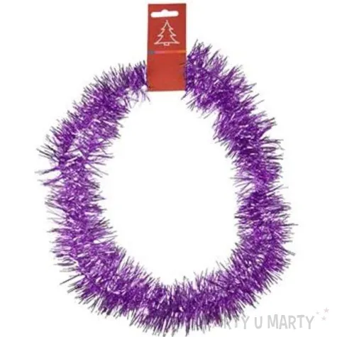 lancuch choinkowy classic 5 fioletowy 5 cm 1 5 m arpex