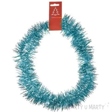 lancuch choinkowy classic 6 5 turkusowy 6 5 cm 2 m arpex