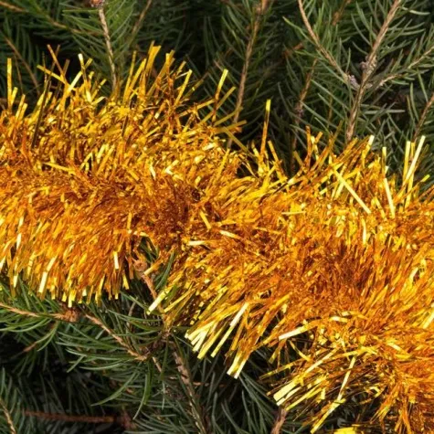 lancuch choinkowy classic 7 zloty 7 cm 2 m czakos