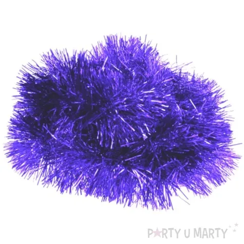 lancuch choinkowy classic big fioletowy arpex 8 cm 2 m