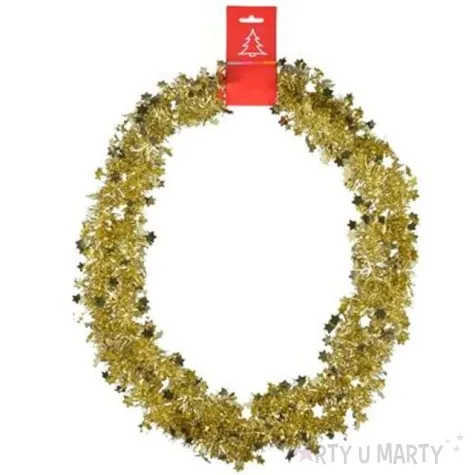 lancuch choinkowy classic gwiazdki 3 zloty 3 cm 2 m arpex