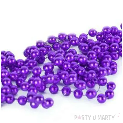 lancuch choinkowy korale fioletowe arpex 8 mm 2 7 m