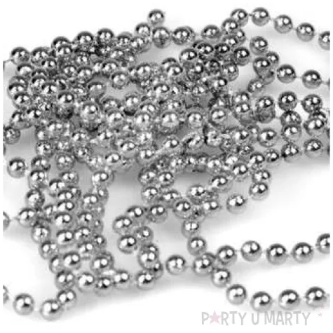 lancuch choinkowy korale srebrne arpex 4 mm 2 7 m