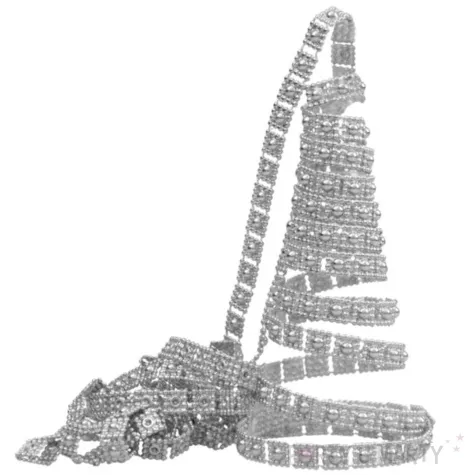 lancuch choinkowy srebrny pasek arpex 270 cm