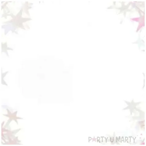 lancuch girlanda perlowe gwiazdki partypal 500 cm