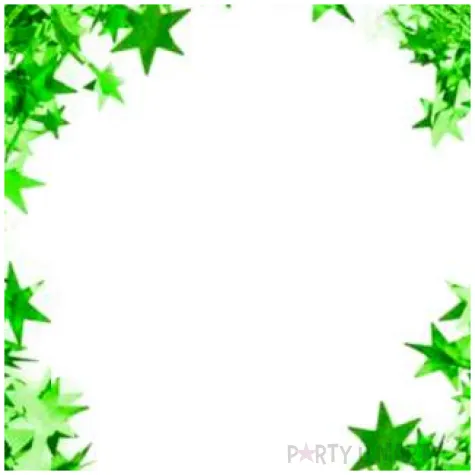 lancuch girlanda zielone gwiazdki partypal 500 cm