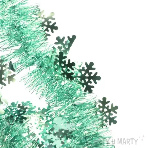 lancuch sniezynki mietowy arpex 200 cm