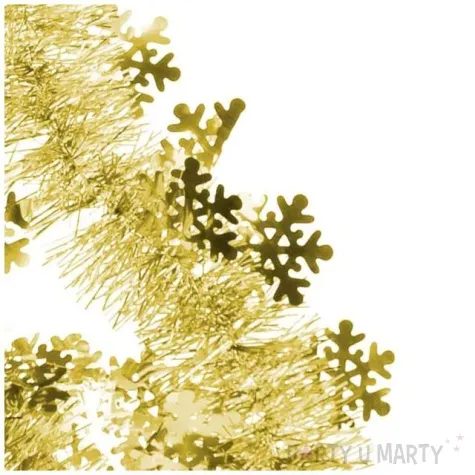 lancuch sniezynki zloty arpex 200 cm