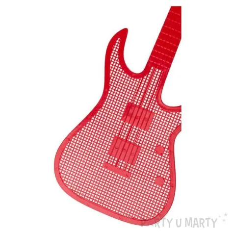 lapka na muchy gitara czerwony ootb 1 szt