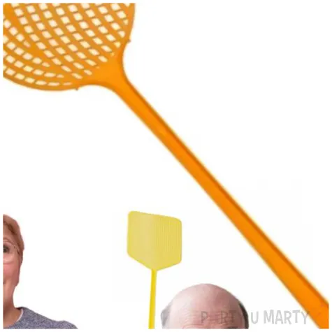 lapka na muchy tulipan niszczyciel owadow pomaranczowy 44 cm