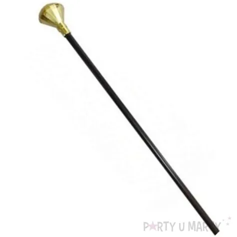 laska dzentelmena czarno zloty godan 105 cm