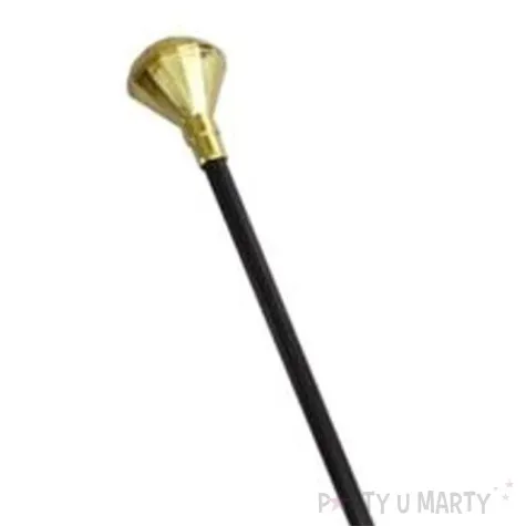 laska dzentelmena czarno zloty godan 105 cm