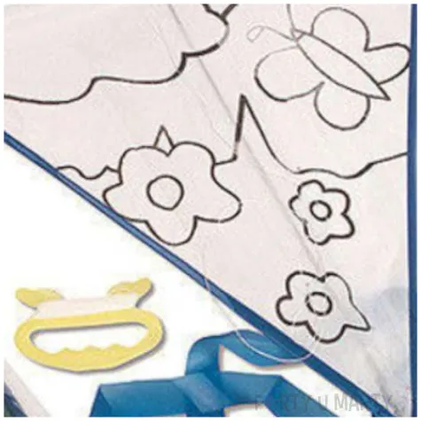 latawiec kolorowanka niebieski gadgetmaster