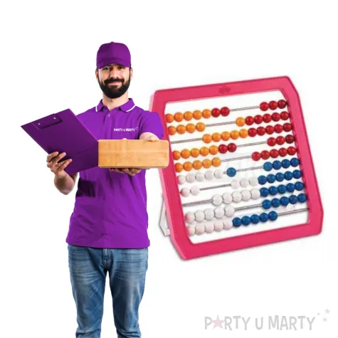 liczydlo plastikowe pensan rozowe titanum