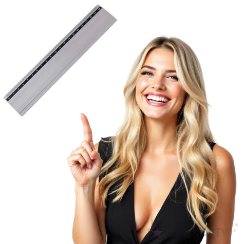 linijka aluminium antyposlizgowa d rect 20 cm