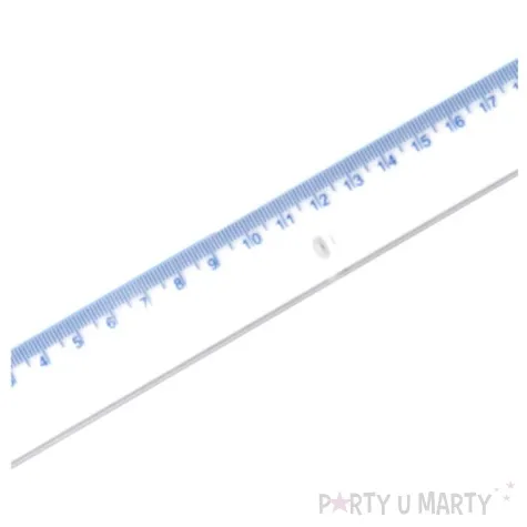 linijka plastikowa grales 20 cm transparent grales