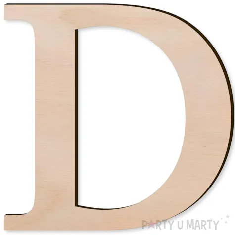 litera drewniana times d rozm m 100x100 mm