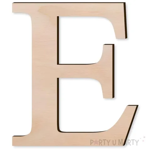 litera drewniana times e rozm m 87x100 mm