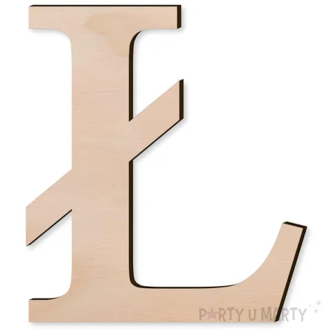 litera drewniana times l rozm m 88x100 mm