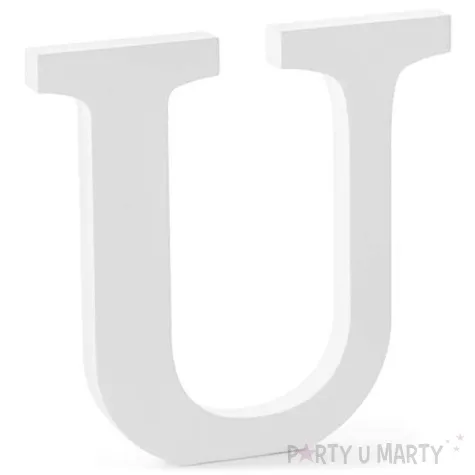 litera drewniana u biala partydeco