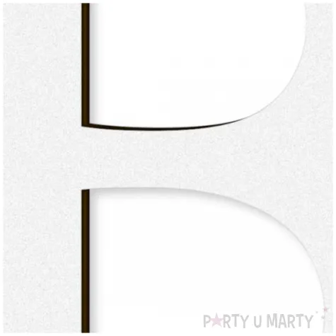 litera laminowana times b bialy rozm m 90x100 mm