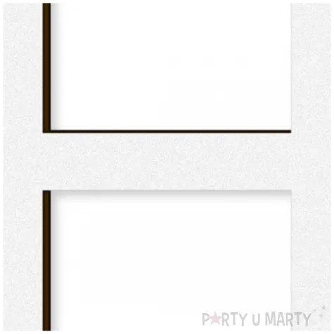 litera laminowana times h bialy rozm m 103x100 mm