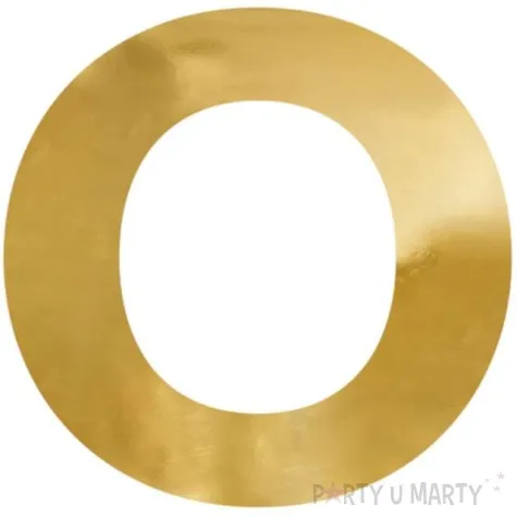 litera lustrzana o zloty partydeco 62x61 cm