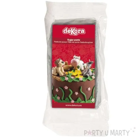 lukier plastyczny masa cukrowa srebrna dekora 100 g