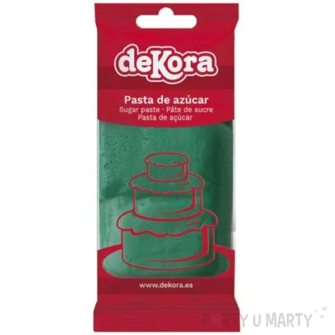 lukier plastyczny masa cukrowa zielona dekora 250 g