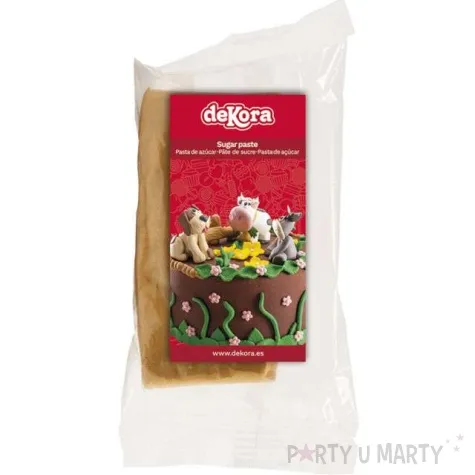 lukier plastyczny masa cukrowa zlota dekora 100 g