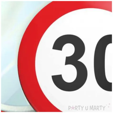 lusterko 30 urodziny traffic birthday 56 mm