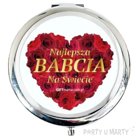 lusterko kieszonkowe kochanej babci giftmania