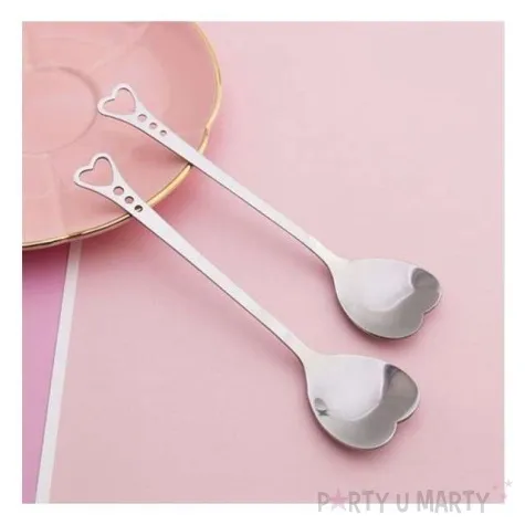 lyzeczki dwa serduszka gadgetmaster 2 szt