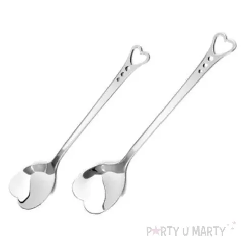 lyzeczki dwa serduszka gadgetmaster 2 szt