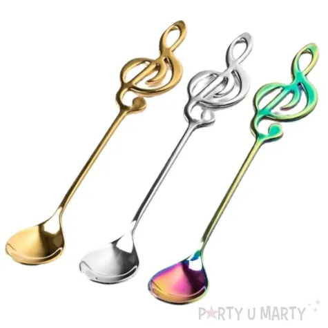 lyzeczki klucz wiolinowy gadgetmaster 3 szt