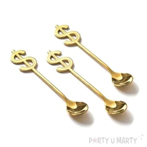 lyzeczki zloty dolar gadgetmaster 3 szt